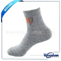 Wenshan custom pure grey sport socks